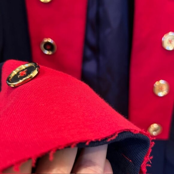 Lauren Ralph Lauren Military wool Jacket Blazer 6P - Picture 9 of 9